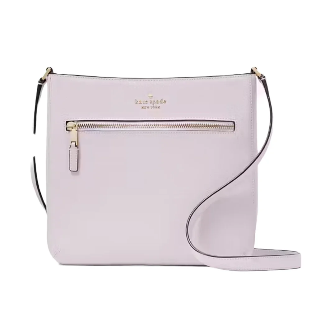 Kate Spade Light Pink Saffiano Leather Crossbody Bag - Picture 2 of 7